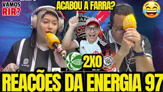 VAMOS RIR? A FARRA ACABOU? 🤣 REAÇÕES DOS CORINTHIANOS (ENERGIA 97) - JUVENTUDE 2X0 CORINTHIANS