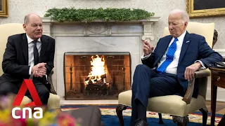 US President Joe Biden meets German Chancellor, slams Congress' failure to support Ukraine