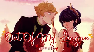 ⌠Nightcore⌡ ⇥ Out Of My League | Stephen Speaks (Lyrics)