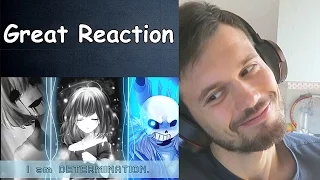 Stronger Than You - Trio (Sans/Chara/Frisk) Reaction !!!