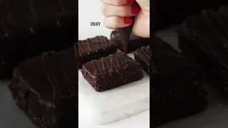 No Bake Chocolate Brownies 🍫 Vegan🌱& Gluten-Free