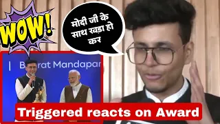 Triggered insaan Reacts on winning national award for gaming, Nischay Malhan Meet PM Narendra Modi