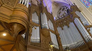 Widor Toccata played on the organ at St. Patrick’s Cathedral NYC