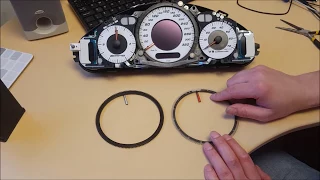 Mercedes E class AMG w211 CLK w209 Speedometer pointer repair