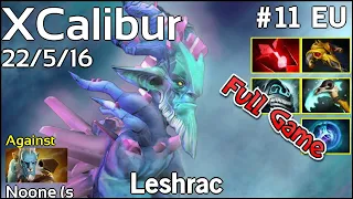 XCalibur  Leshrac - Dota 2 Full Game 7.18