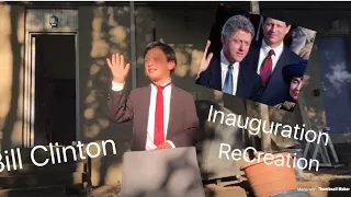 Bill Clinton's Inauguration Recreation