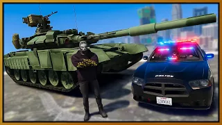 GTA 5 Roleplay - I Steal Military Tank & Start World War | RedlineRP