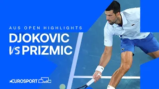 Novak Djokovic v Dino Prizmic | Extended Australian Open 2024 Highlights 🇦🇺