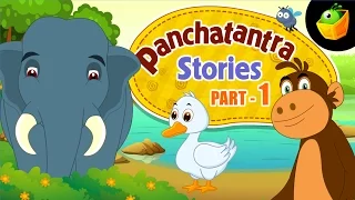 Panchatantra Tales in English | Part 1 | Elephant & Mice, Foolish Tortoise, Foolish Friend