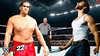 Great Khali vs. Wolverine (WWE 2K22)