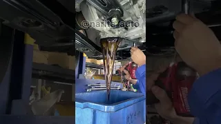 Remove the automatic transmission fluid filter. #mechanic #automatic