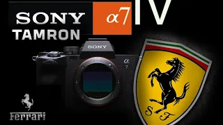 Sony a7IV , Tamron 17-28mm Ferrari 4k Video Test.