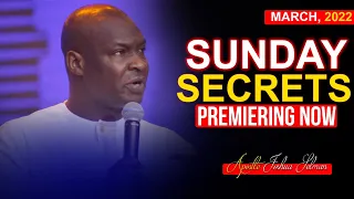 SUNDAY Secrets, 13th March 2022 | Apostle Joshua Selman 2022 | Sunday Morning Service |