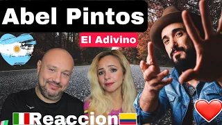 Abel Pintos - El Adivino  ♬ Reaccion and Analysis 🇮🇹Italian And Colombian🇨🇴