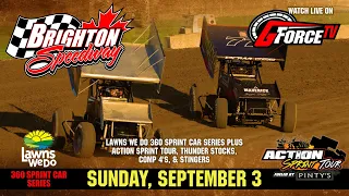 09/03/2023 - BRIGHTON SPEEDWAY featuring the ACTION SPRINT TOUR