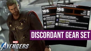 Marvel's Avengers - Gear Guide: Thor - Discordant Gear Set