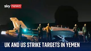 US and UK strike 36 new Houthi targets in Yemen