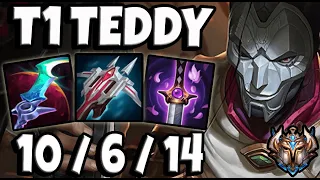 T1 Teddy Jhin ADC vs Ezreal - Lol Korea Challenger Patch 11.17 ✅