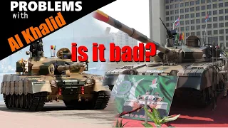 Problems with Al-Khalid tank