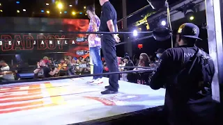 Joey Janela Entrance At The Melrose Ballroom GCW You Wouldn't Understand 6-18-22 Queens, NY