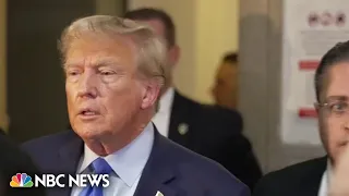 Trump speaks after first day of NY civil fraud trial