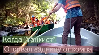 Соловецкие острова 2019 - прохождение узких каналов на веслах