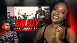 Junior Hassen - Enjoy (Official Music Vidéo) Réaction 🇹🇳🇬🇧🔥