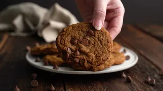 Vegan Pumpkin Chocolate Chip Cookies Recipe