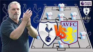 TOTTENHAM HOTSPUR POTENTIAL STARTING LINEUP VS ASTON VILLA | PREMIER LEAGUE 2023 MATCH WEEK 13