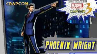 Ultimate Marvel vs Capcom 3 Phoenix Wright Reveal Gameplay Trailer NYCC 2011 HD
