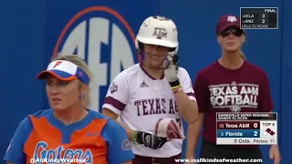 2018 NCAA Softball Super Regionals, Game 3: #2 Florida Gators vs. #15 Texas A&M Aggies