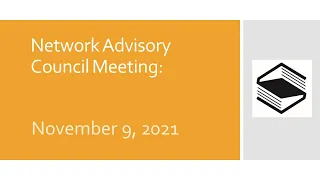 202-11-09 Network Advisory Council (NAC) Meeting
