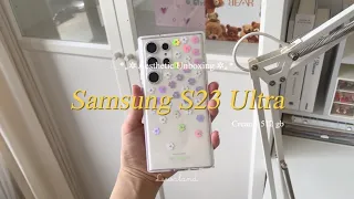 📦 UNBOX : Aesthetic Unboxing Samsung Galaxy S23 Ultra Cream