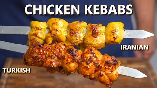 PERFECT HOMEMADE Juicy Chicken Kebabs