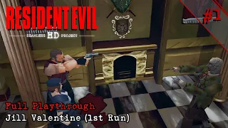 LET'S START! ▷ RESIDENT EVIL HD #1 - JILL VALENTINE - ALTERNATE ENDING - NO TALKING PLAYTHROUGH