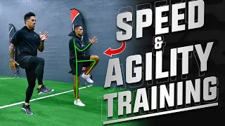 Speed & Agility Training For Sports Performance | Bonus Core Workout