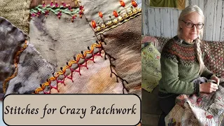 Stitches for Crazy Patchwork