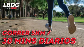 ¿Qué pasa si corro 5km  o 30' diarios?