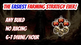 POE 3.22 - Easiest Farming Strategy EVER. Any Build, New Players, and NO JUICING!