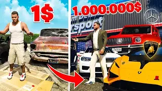 CONCESIONARIO de $1 VS $1.000.000 en GTA 5