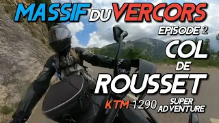 Col de Rousset moto - KTM 1290 Super Adventure S - (Eps.2/5 Massif du Vercors) GoPro Max