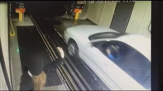 Caught on Tape: Man in Accident at California Car Wash