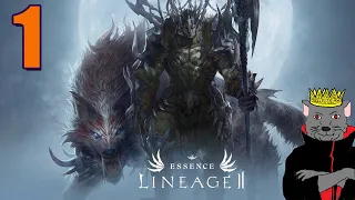 Lineage 2 Essence (2022) Прохождение ч1 - Врываемся Верхом на Плотве