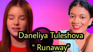 Daneliya Tuleshova performs "Runaway" ( cover)  Aurora #reaction