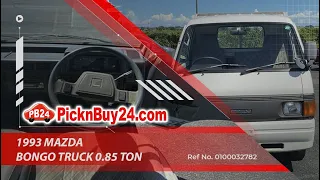 1993 MAZDA BONGO TRUCK 0.85 ton