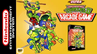 [LONGPLAY] NES - Teenage Mutant Ninja Turtles II The Arcade Game (FHD, 60 FPS)