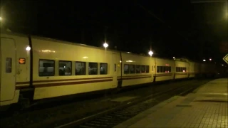 Trenes Renfe por Medina del Campo - Megafonía estación - Febrero 2014