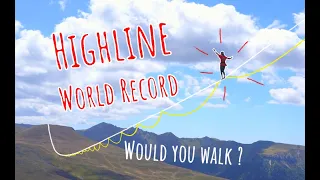 CAN WE WALK A 2.7 KM HIGHLINE ? (highline world record 2710m)