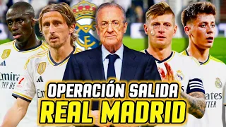 ¡OPERACIÓN SALIDA! LOS 5 JUGADORES QUE NO SEGUIRÁN EN EL REAL MADRID PARA 2024 💥  REVOLUCIÓN TOTAL