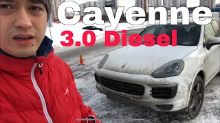 30 000 км на Porsche Cayenne дизель 3.0. Отзыв.